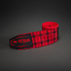 Boxerské bandáže Venum Tartan - Fury Red (Velikost 2,5 m)