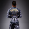 Rashguard Venum Wolf Atak - dlouhé rukávy - Black/Grey (Velikost S)