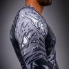 Rashguard Venum Wolf Atak - dlouhé rukávy - Black/Grey (Velikost S)