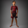 DĚTSKÉ fight šortky Venum Wolf Atak - Black/Red (Velikost 8 let)
