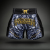 Muay Thai šortky Venum Wolf Atak - Black/Grey (Velikost XS)