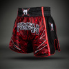Muay Thai šortky Venum Wolf Atak - Black/Red (Velikost XS)