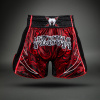 Muay Thai šortky Venum Wolf Atak - Black/Red (Velikost XS)