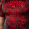 Rashguard - sportovní kompresní triko Venum Wolf Atak - krátké rukávy - Black/Red (Velikost S)