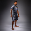 Rashguard - sportovní kompresní triko Venum Wolf Atak - krátké rukávy - Black/Grey (Velikost S)
