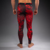 Pánské sportovní legíny Venum Wolf Atak - Black/Red (Velikost S)