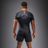 Rashguard Venum x Roger Gracie Academy - krátké rukávy - Black (Velikost S)