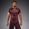 Rashguard Venum 20th Anniversary - krátké rukávy - Black/Red (Velikost S)