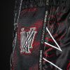 Muay Thai šortky Venum Matupa - Black/Red/Silver (Velikost S)