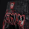 Muay Thai šortky Venum Matupa - Black/Red/Silver (Velikost S)