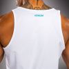 Pánské tílko Venum Aqua - White/Turquoise (Velikost S)