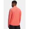 Pánské tričko Under Armour UA Tech Textured 1/2 Zip - červené