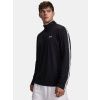 Pánské tričko Under Armour UA Tech Taping 1/2 Zip - černé