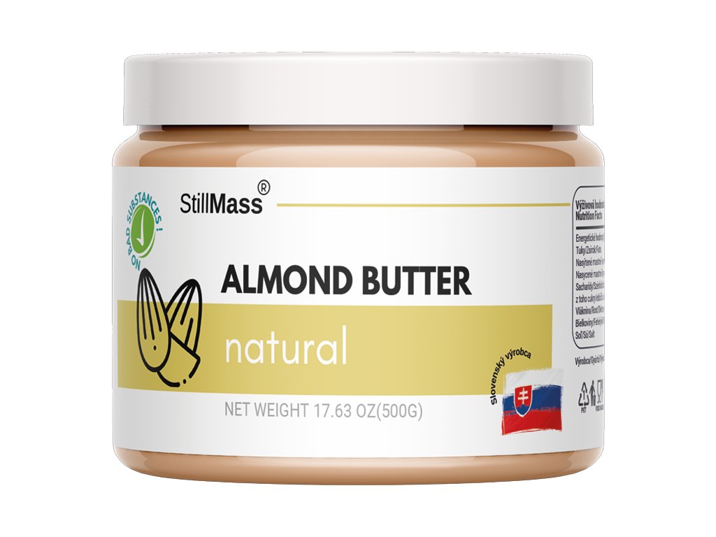 Almond Butter natural webmockup 750px produkt