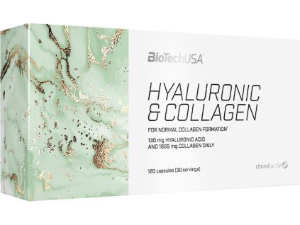 BioTech Hyaluronic & Collagen 120 kapsúl