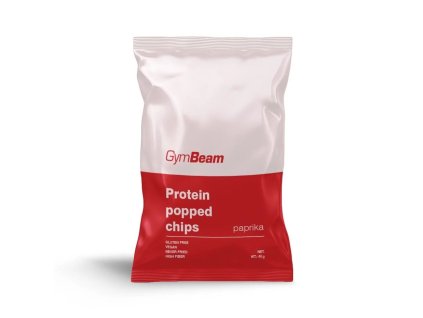GymBeam Proteínové čipsy paprika 40 g
