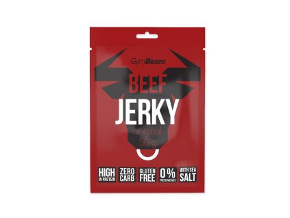 GymBeam Sušené mäso Beef Jerky 50g