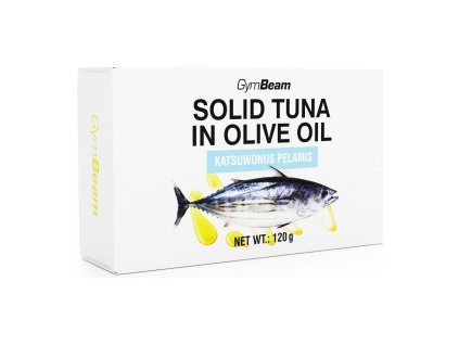 GymBeam Tuniak v olivovom oleji 120 g