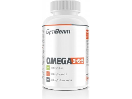 GymBeam Omega 3-6-9 120 kapsúl