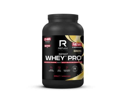 1.REF NEW Instant Whey PRO 900g banán 106195