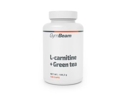 l carnitine green tea 120 caps gymbeam