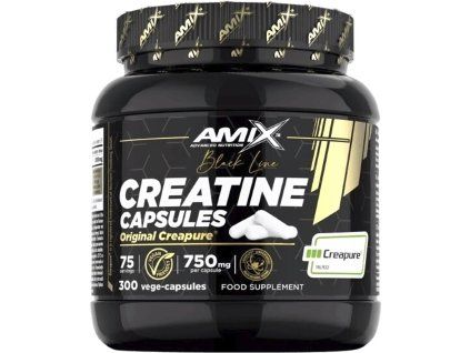 Amix Black Line Creatine Creapure 300 kapsúl