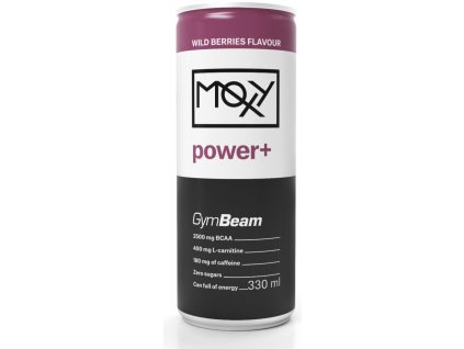 GymBeam Moxy Power+ Energy Drink 330 ml