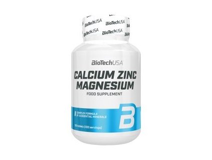 BIOTECH Calcium Zinc Magnesium 100 tbl