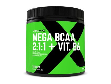 Vitalmax Mega BCAA 2:1:1 + B6 300 kapsúl