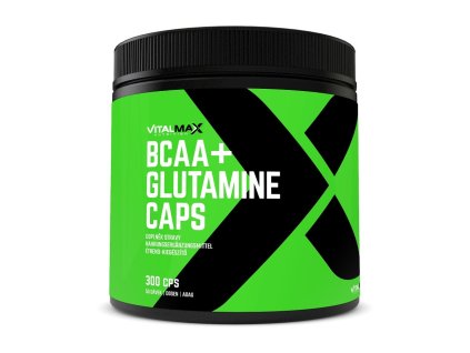 Vitalmax BCAA + GLUTAMINE CAPS 300cps