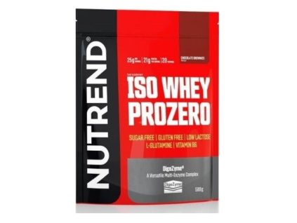 Nutrend Iso Whey PROZERO 500 g
