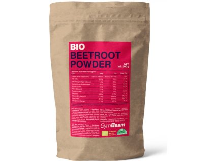 GymBeam BIO Prášok z červenej repy 200 g