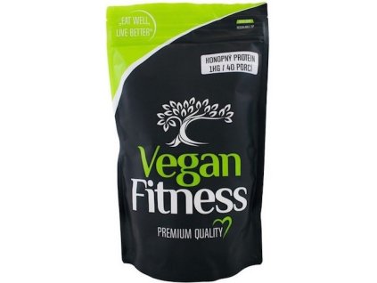 VEGAN FITNESS 100% RAW Konopný Protein 1000g