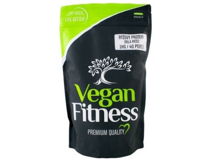 VEGAN FITNESS 100% RAW Ryžový Protein 1000g