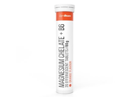 GymBeam Magnesium chelate + B6 20 tab orange