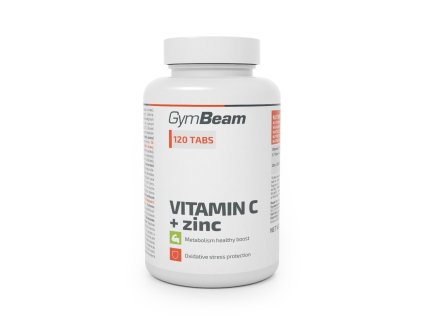 GymBeam Vitamín C + zinok 120 tabliet