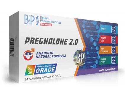 Balkan Pharmaceuticals Pregnolone 2.0, 120 kps