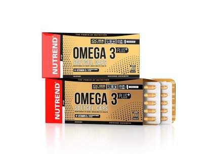 NUTREND Omega 3 plus softgel caps 120 kaps