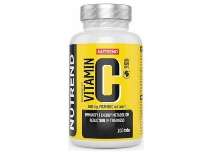 Nutrend vitamin C + šípek 100 tabliet