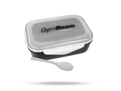 Dóza na jídlo Fit Prep Black GymBeam1