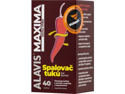 Alavis Maxima Spalovač tuků 40 kapslí