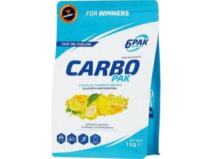 6Pak Nutrition Carbo Pak 1000 g pomeranč