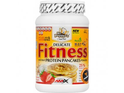Amix Fitness Protein Pancakes 800 g jahoda-jogurt