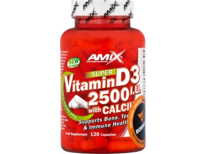 Amix Vitamin D3 2500 I.U. with Calcium