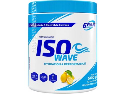 6Pak Nutrition Isotonic Iso Wave 500 g pomeranč