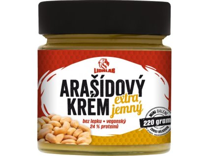 Lionlab Arašídový krém (220 g) 220 g lehce křupavý