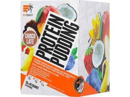 Extrifit Protein Pudding 10x 40 g čokoláda