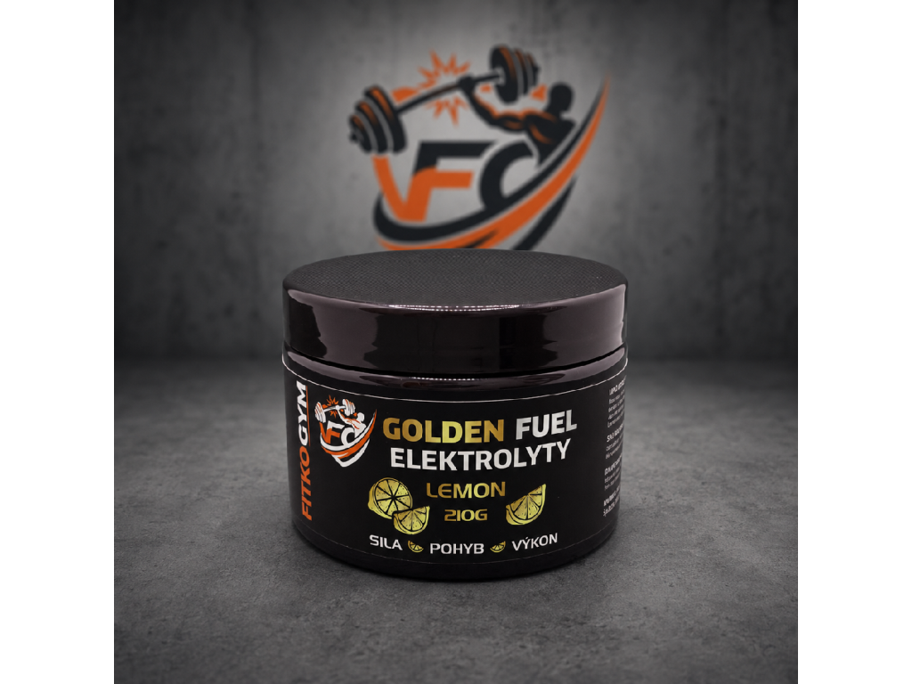 GOLDEN FUEL Elektrolyty Lemon 210g