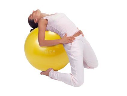 333 gymnic plus 65 cm zlta