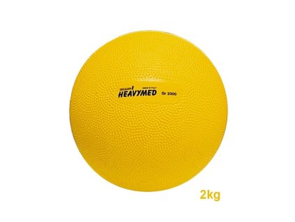 Heavymed medicinbal - 2kg - žltý - originál (Italy)